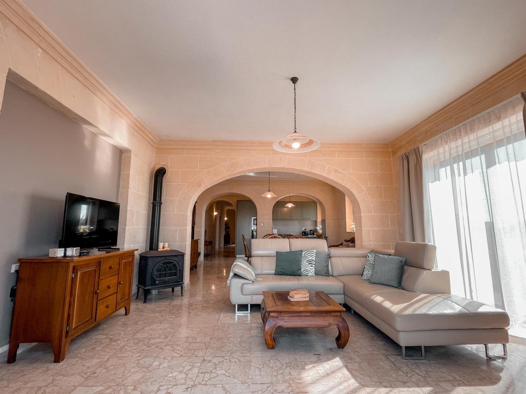 Għarb Villa Fieldend - Gozo Holiday Home מראה חיצוני תמונה